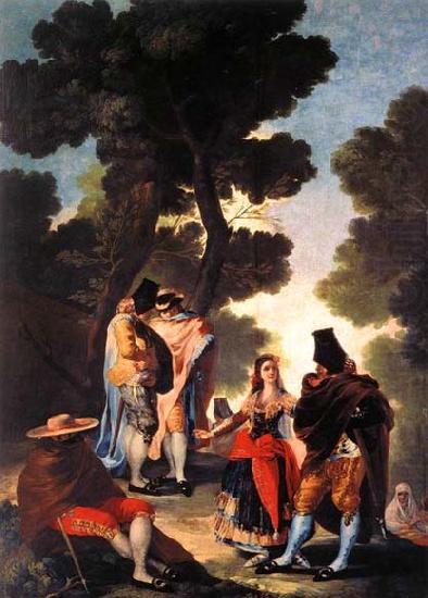 A Walk in Andalusia, Francisco de goya y Lucientes